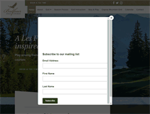 Tablet Screenshot of golfbalfour.com